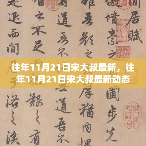 往年11月21日宋大叔最新动态，文化与商业交融的深入探讨