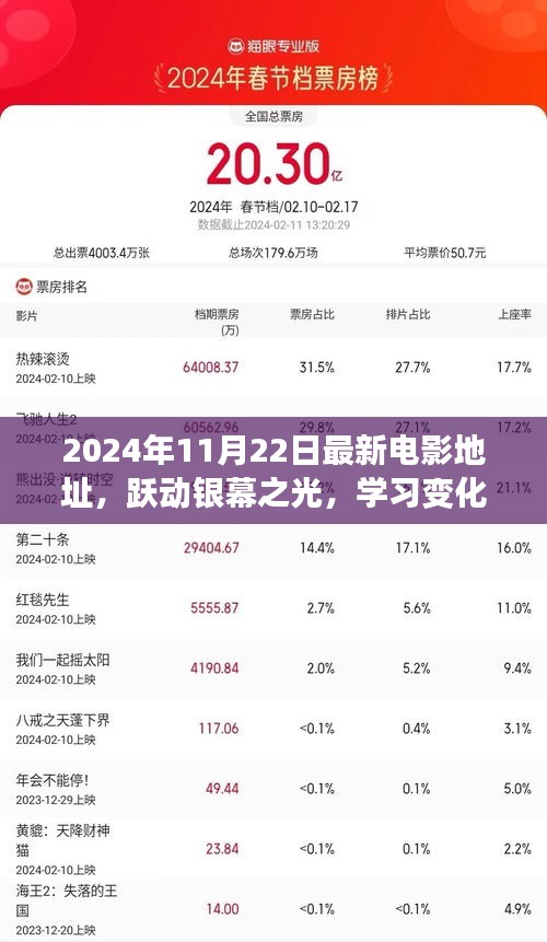 跃动银幕之光，2024年11月最新电影指南助你追梦自信成就梦想