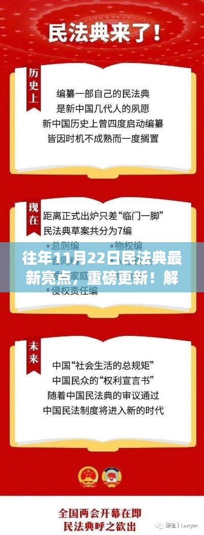 解读往年11月22日民法典最新亮点，法律与时俱进，守护你我生活的新篇章热议小红书上热议！