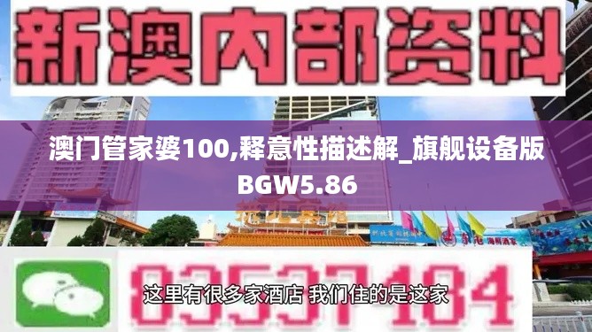 澳门管家婆100,释意性描述解_旗舰设备版BGW5.86