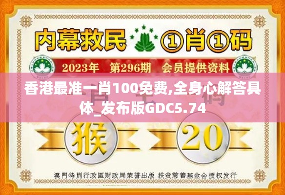 香港最准一肖100免费,全身心解答具体_发布版GDC5.74