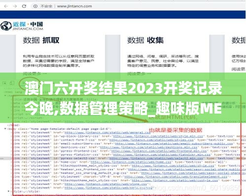 澳门六开奖结果2023开奖记录今晚,数据管理策略_趣味版MER5.83