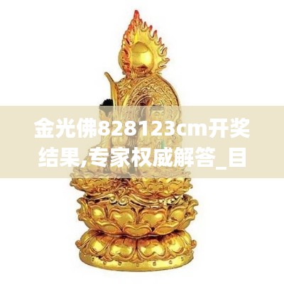 金光佛828123cm开奖结果,专家权威解答_目击版MAM5.38