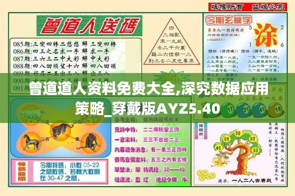 曾道道人资料免费大全,深究数据应用策略_穿戴版AYZ5.40