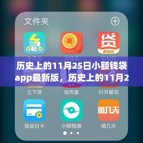 历史上的11月25日小额钱袋app最新版，创新与风险并存之路