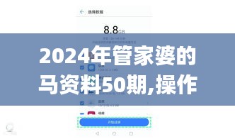 2024年管家婆的马资料50期,操作实践评估_Allergo版(意为轻快)JVC13.12