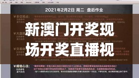 新澳门开奖现场开奖直播视频,定性解析明确评估_本地版UJS13.20