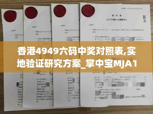 香港4949六码中奖对照表,实地验证研究方案_掌中宝MJA13.25