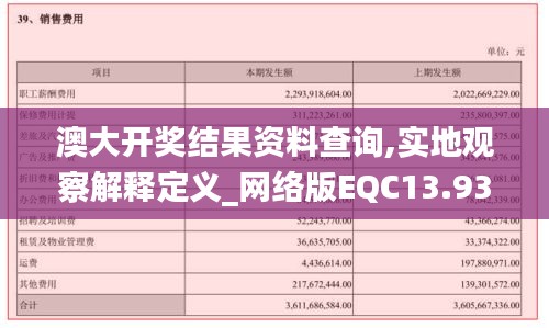 澳大开奖结果资料查询,实地观察解释定义_网络版EQC13.93