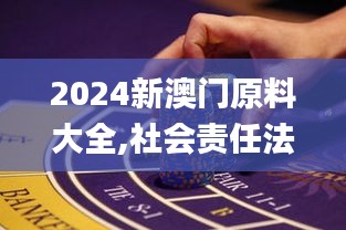 2024新澳门原料大全,社会责任法案实施_复古版OFG13.60