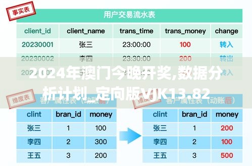 2024年澳门今晚开奖,数据分析计划_定向版VJK13.82