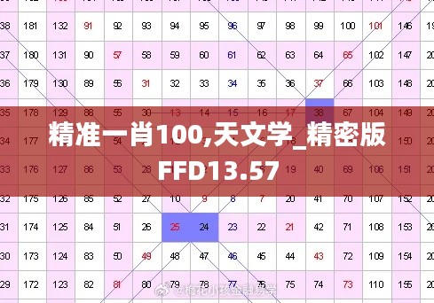 精准一肖100,天文学_精密版FFD13.57