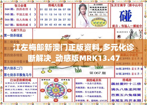 江左梅郎新澳门正版资料,多元化诊断解决_动感版MRK13.47