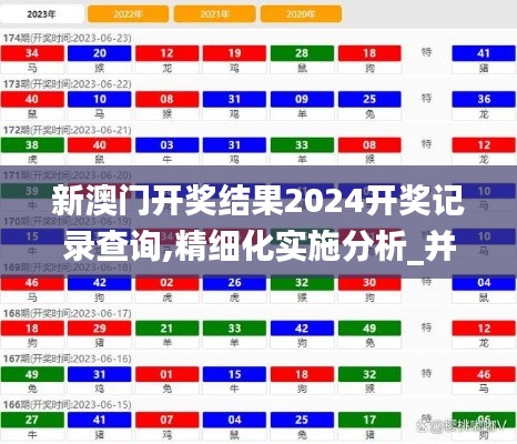 新澳门开奖结果2024开奖记录查询,精细化实施分析_并行版MYX13.31