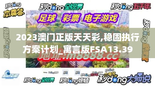 2023澳门正版天天彩,稳固执行方案计划_寓言版FSA13.39