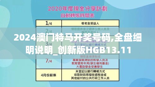 2024澳门特马开奖号码,全盘细明说明_创新版HGB13.11