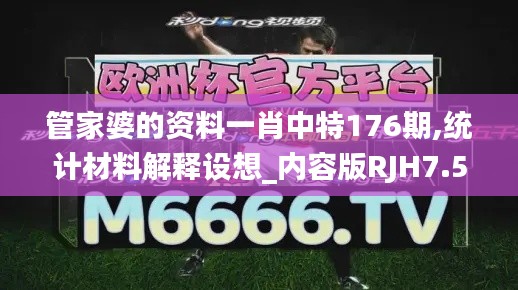 管家婆的资料一肖中特176期,统计材料解释设想_内容版RJH7.58