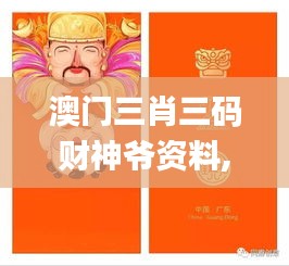 澳门三肖三码财神爷资料,解析解释说法_零障碍版SGL7.26