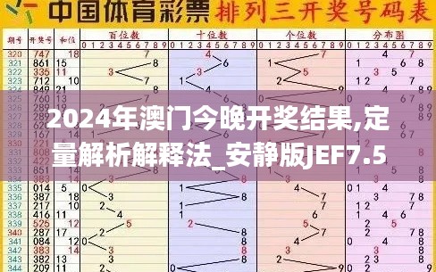 2024年澳门今晚开奖结果,定量解析解释法_安静版JEF7.57