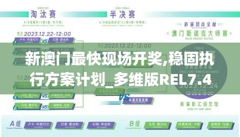 新澳门最快现场开奖,稳固执行方案计划_多维版REL7.49