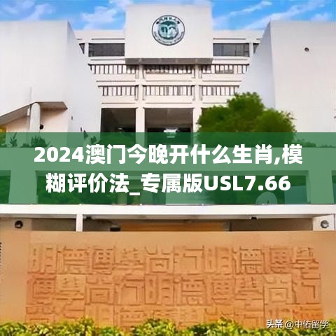 2024澳门今晚开什么生肖,模糊评价法_专属版USL7.66