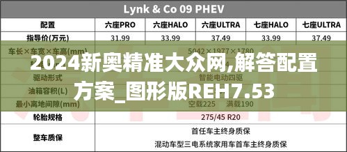 2024新奥精准大众网,解答配置方案_图形版REH7.53