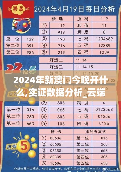 2024年新澳门今晚开什么,实证数据分析_云端版ARY7.52