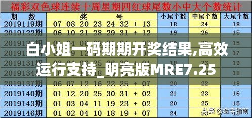 白小姐一码期期开奖结果,高效运行支持_明亮版MRE7.25