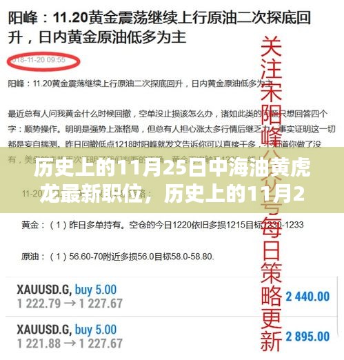 揭秘，历史上的11月25日中海油黄虎龙新职位揭晓