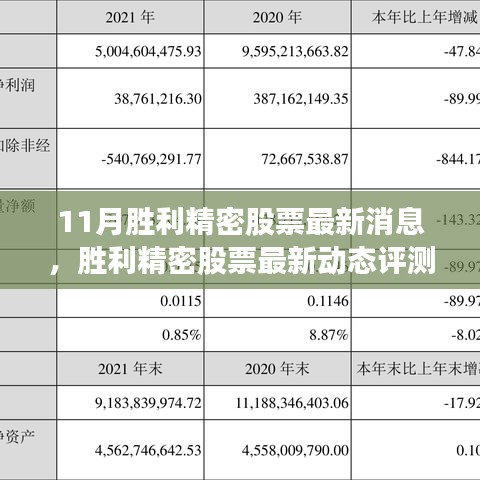 胜利精密股票最新动态评测报告，产品特性深度剖析与前景展望（最新消息）