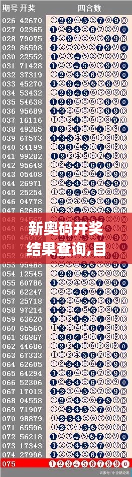 新奥码开奖结果查询,目前现象解析描述_先锋科技NAZ13.44