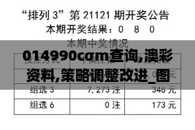 014990cσm查询,澳彩资料,策略调整改进_图形版FQK13.85