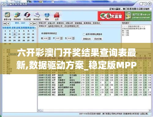 六开彩澳门开奖结果查询表最新,数据驱动方案_稳定版MPP13.23