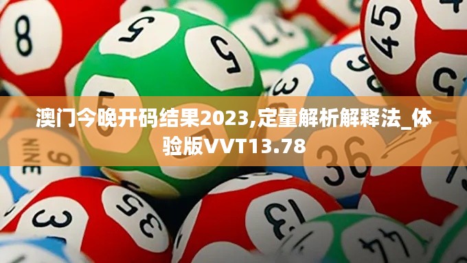 澳门今晚开码结果2023,定量解析解释法_体验版VVT13.78