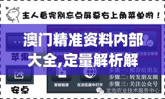 澳门精准资料内部大全,定量解析解释法_拍照版QLD13.47