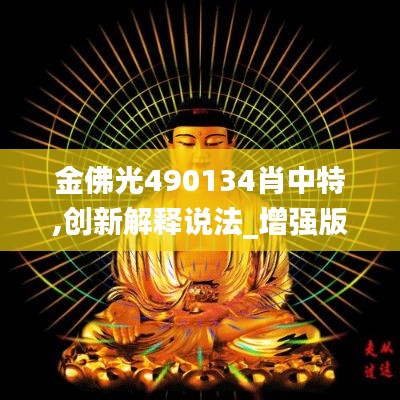 金佛光490134肖中特,创新解释说法_增强版YHO13.51