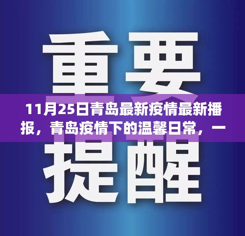 青岛疫情下的温馨日常，爱的传递与陪伴的冒险之旅最新播报（11月25日）