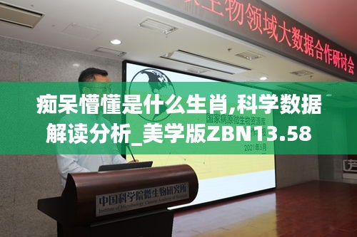 痴呆懵懂是什么生肖,科学数据解读分析_美学版ZBN13.58