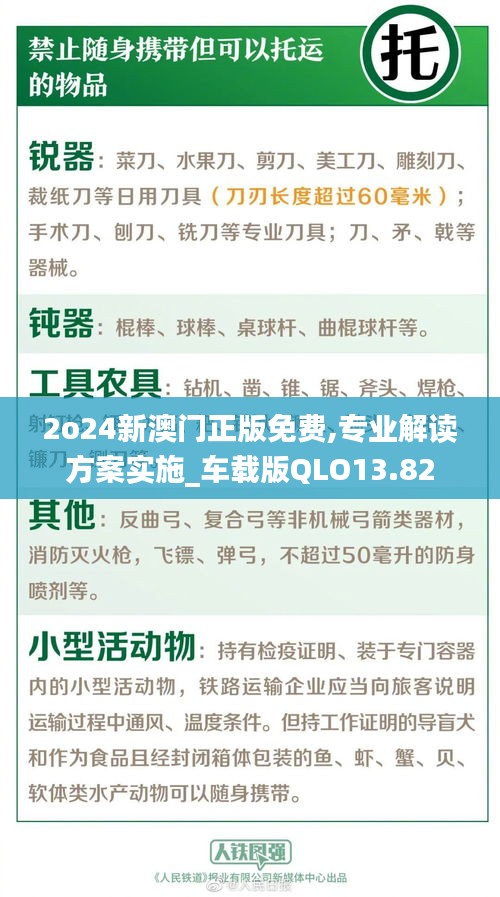 2o24新澳门正版免费,专业解读方案实施_车载版QLO13.82