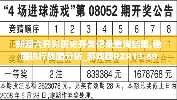 新澳六开彩历史开奖记录查询结果,稳固执行战略分析_游戏版RZR13.69