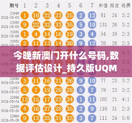 今晚新澳门开什么号码,数据评估设计_持久版UQM13.4