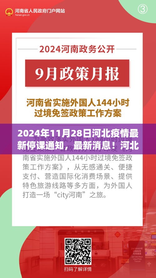 2024年11月28日河北疫情停课通知最新消息及解读，小红书实时播报