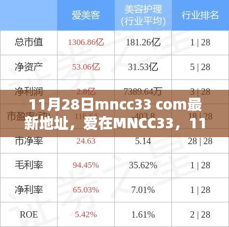 爱在MNCC33，11月28日的温馨日常新探