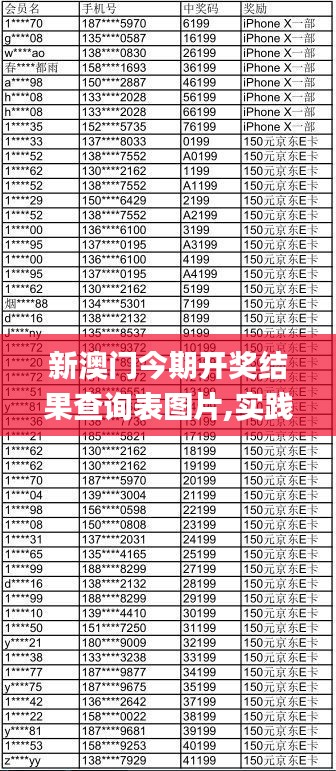 新澳门今期开奖结果查询表图片,实践数据分析评估_数线程版WNH13.10