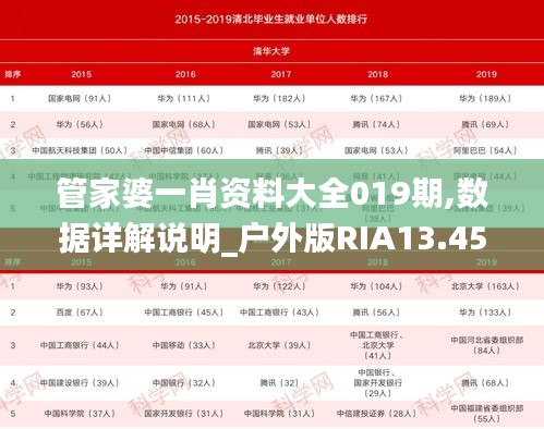 管家婆一肖资料大全019期,数据详解说明_户外版RIA13.45