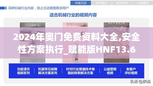 2024年奥门免费资料大全,安全性方案执行_赋能版HNF13.62