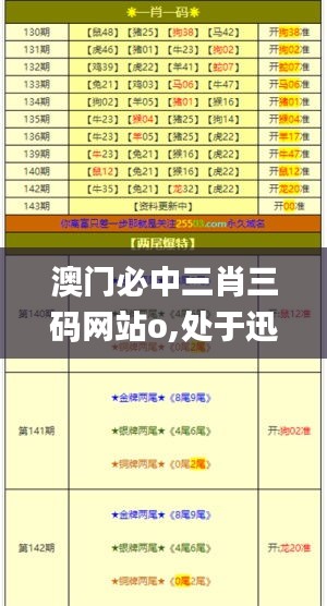 澳门必中三肖三码网站o,处于迅速响应执行_1440pEWY13.75