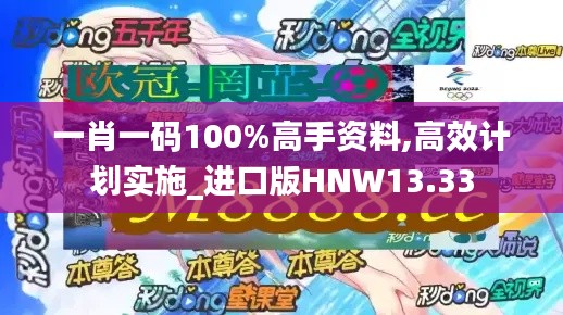 一肖一码100%高手资料,高效计划实施_进口版HNW13.33