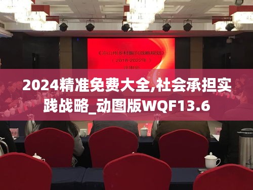 2024精准免费大全,社会承担实践战略_动图版WQF13.6