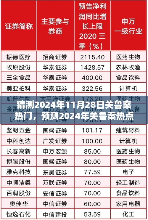 2024年关鲁案热点预测与解析，揭秘未来趋势与深度探讨